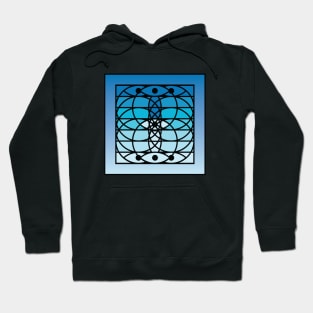 Doc Labs - Third Eye / Awakening (Geometric Art / Meditation / Yoga) - Version 3 - (Blue) Hoodie